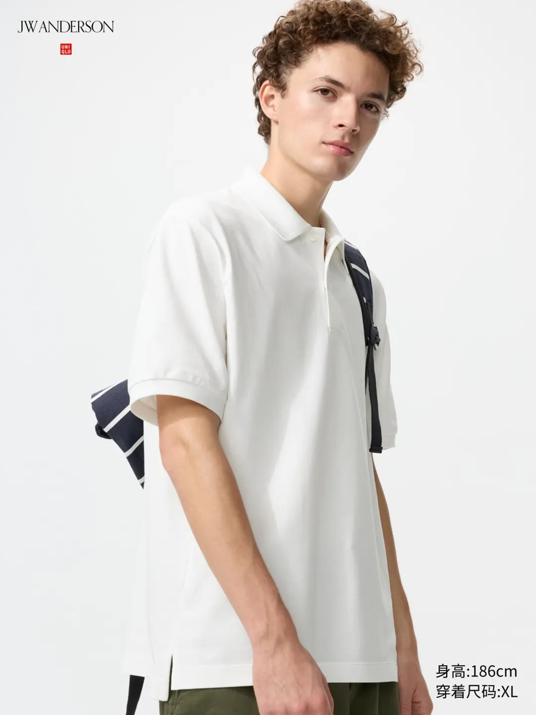 Поло быстросохнущее с коротким рукавом, Uniqlo