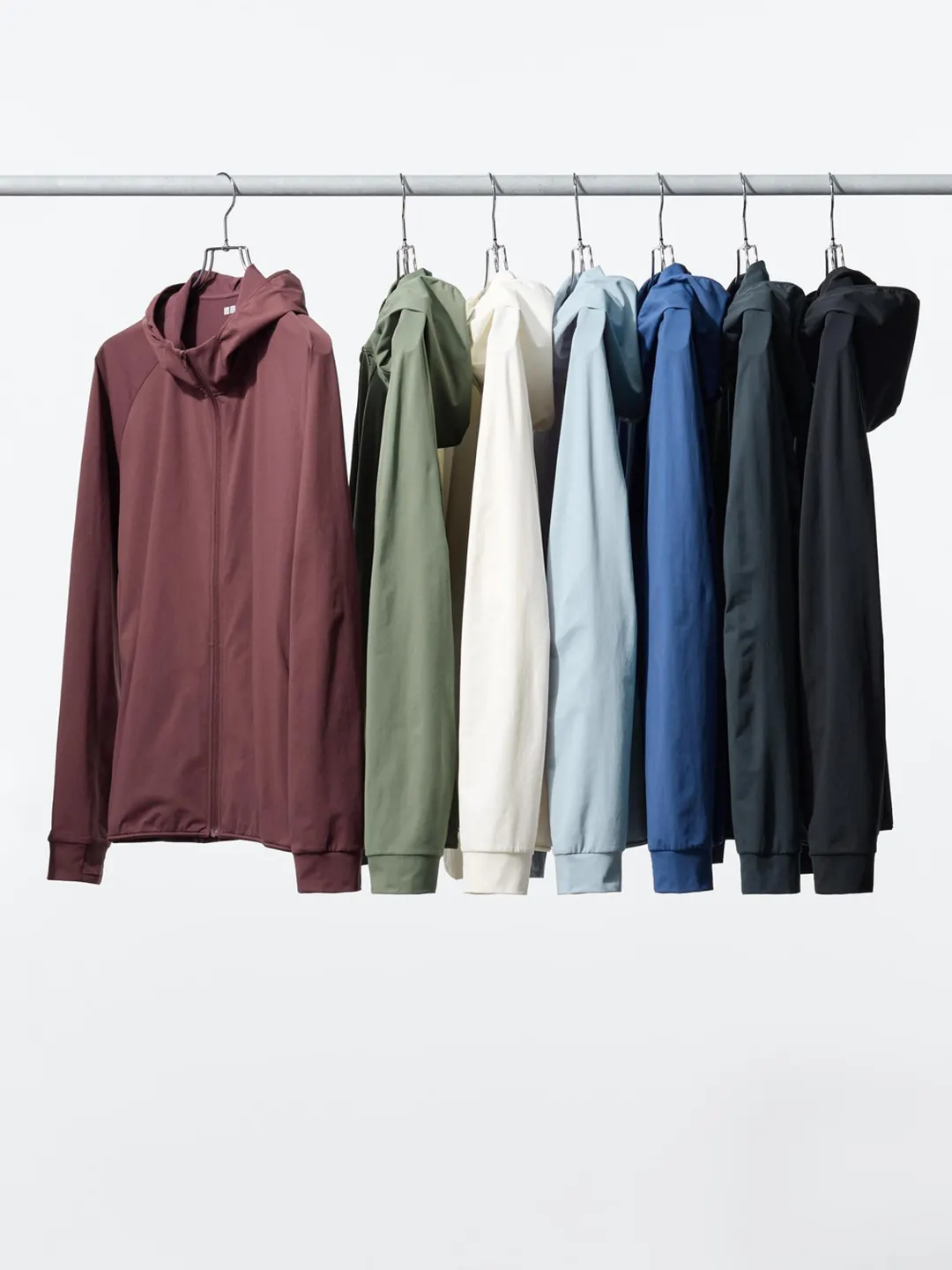 Толстовка DRY-EX быстросохнущая эластичная с защитой от ультрафиолета, Uniqlo