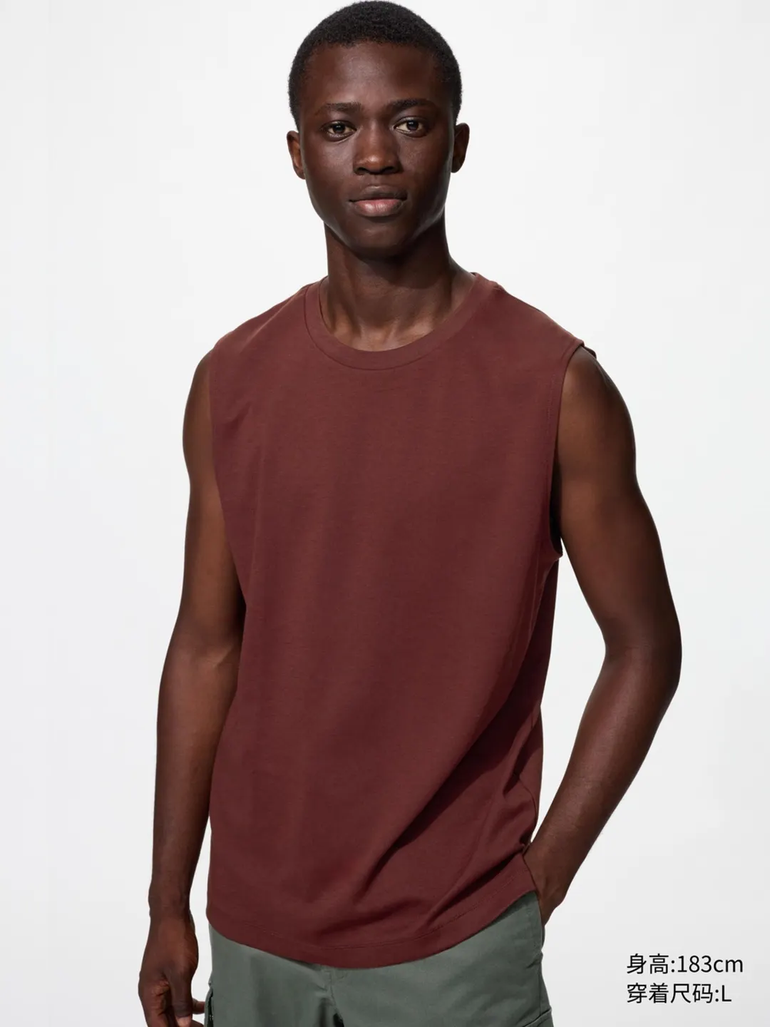 Майка AIRism из смесового хлопка, Uniqlo