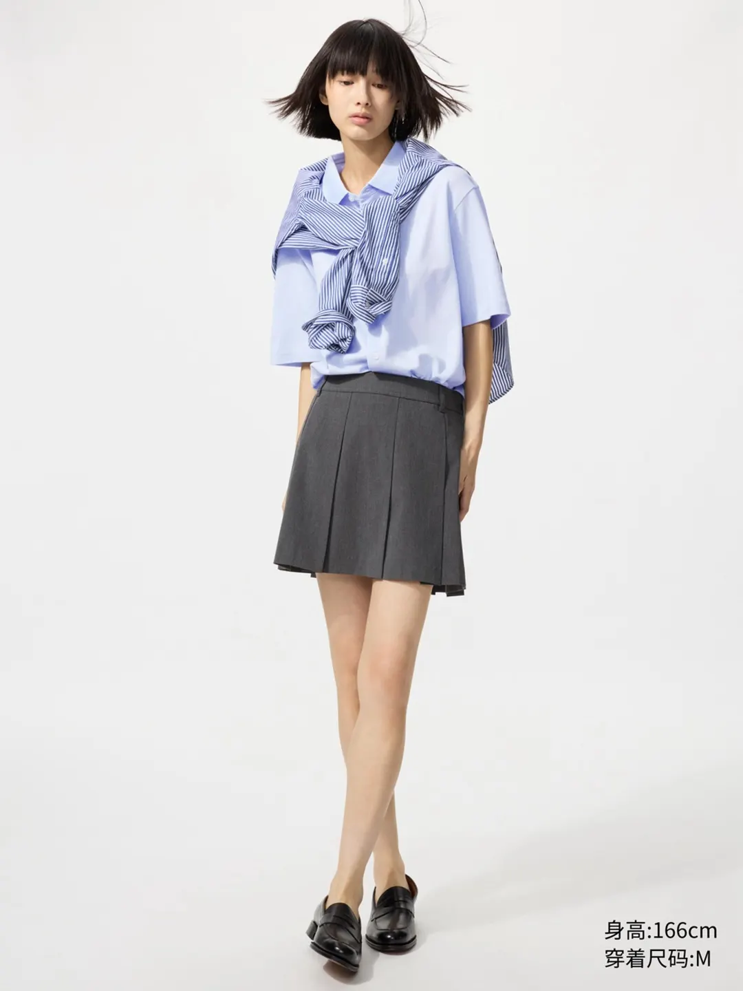 Кардиган-поло AIRism с коротким рукавом, Uniqlo