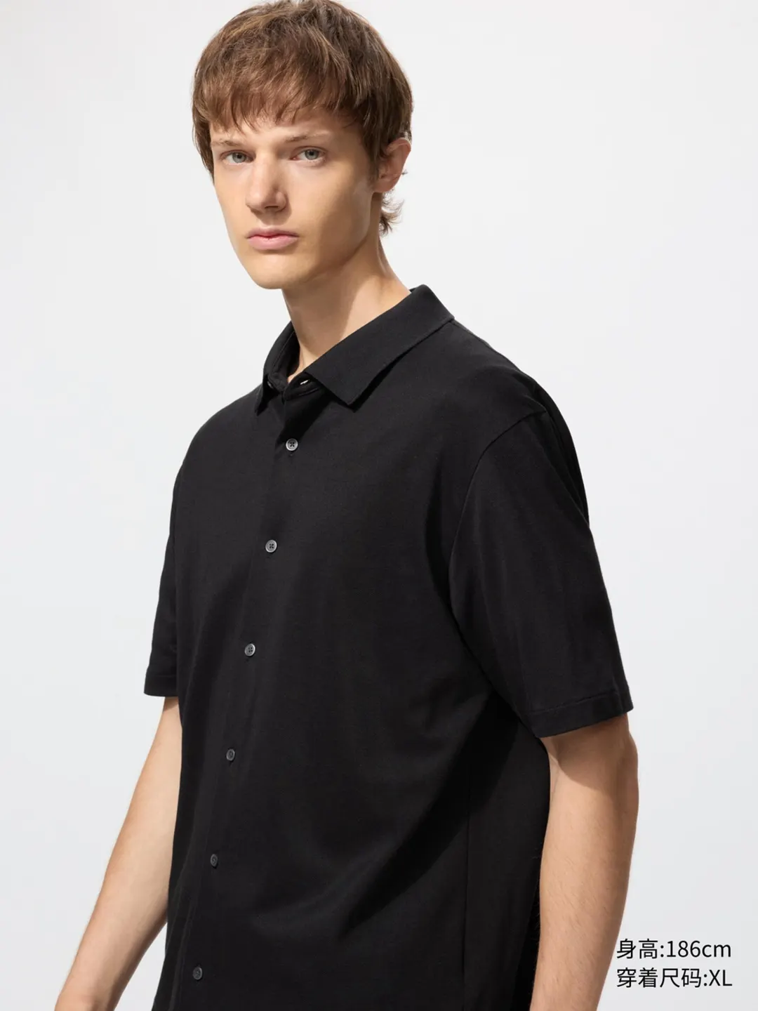 Кардиган-поло AIRism с коротким рукавом, Uniqlo