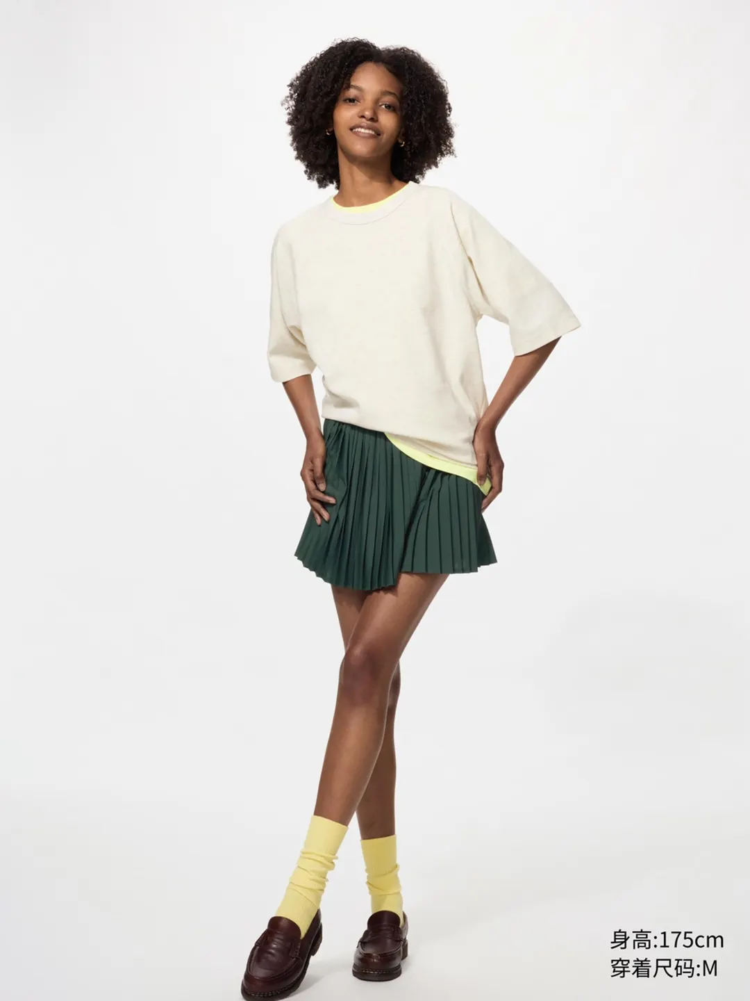 Футболка быстросохнущая вафельная с круглым вырезом, Uniqlo