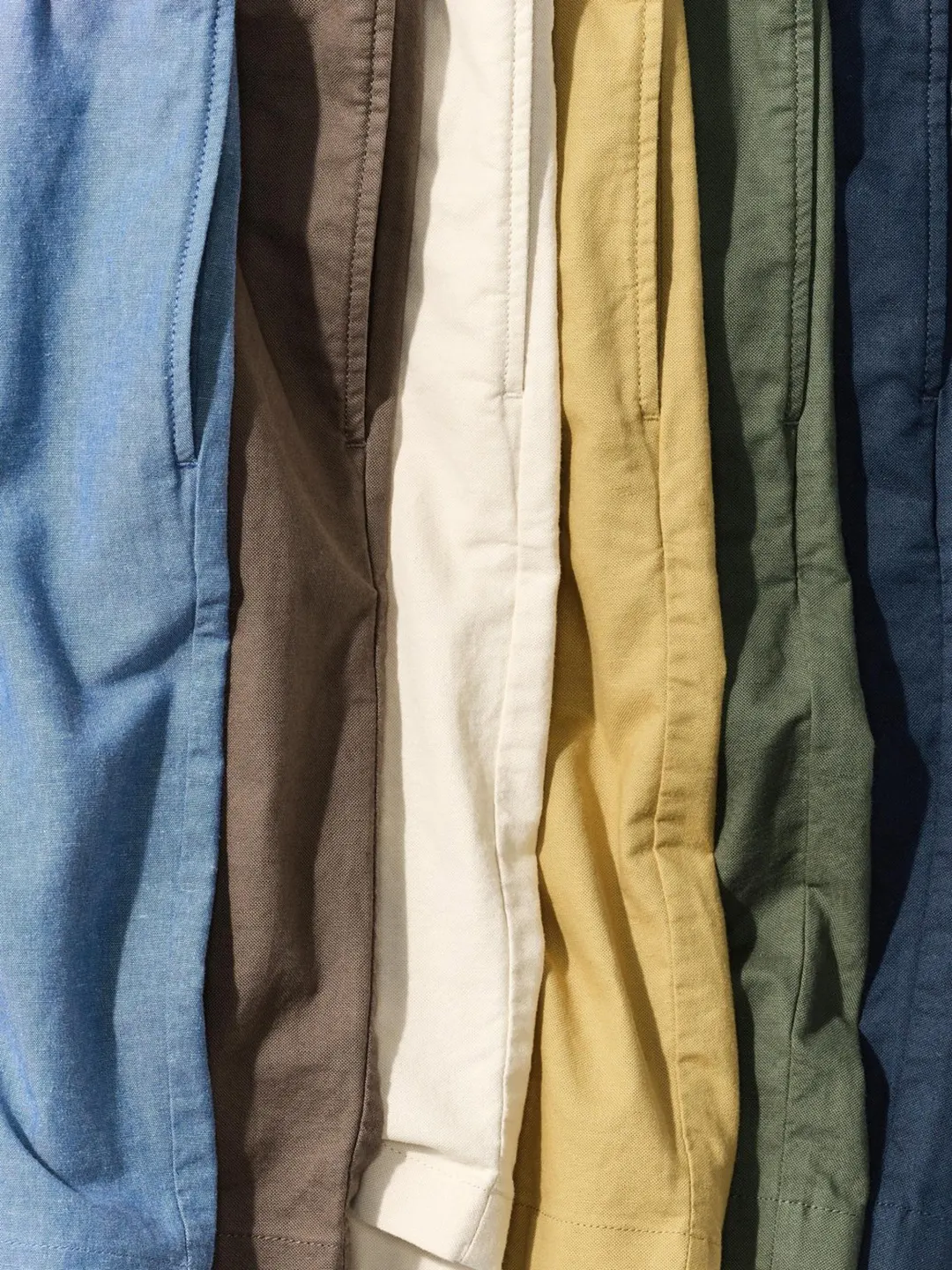 Шорты комфортного кроя из смесового льна, Uniqlo