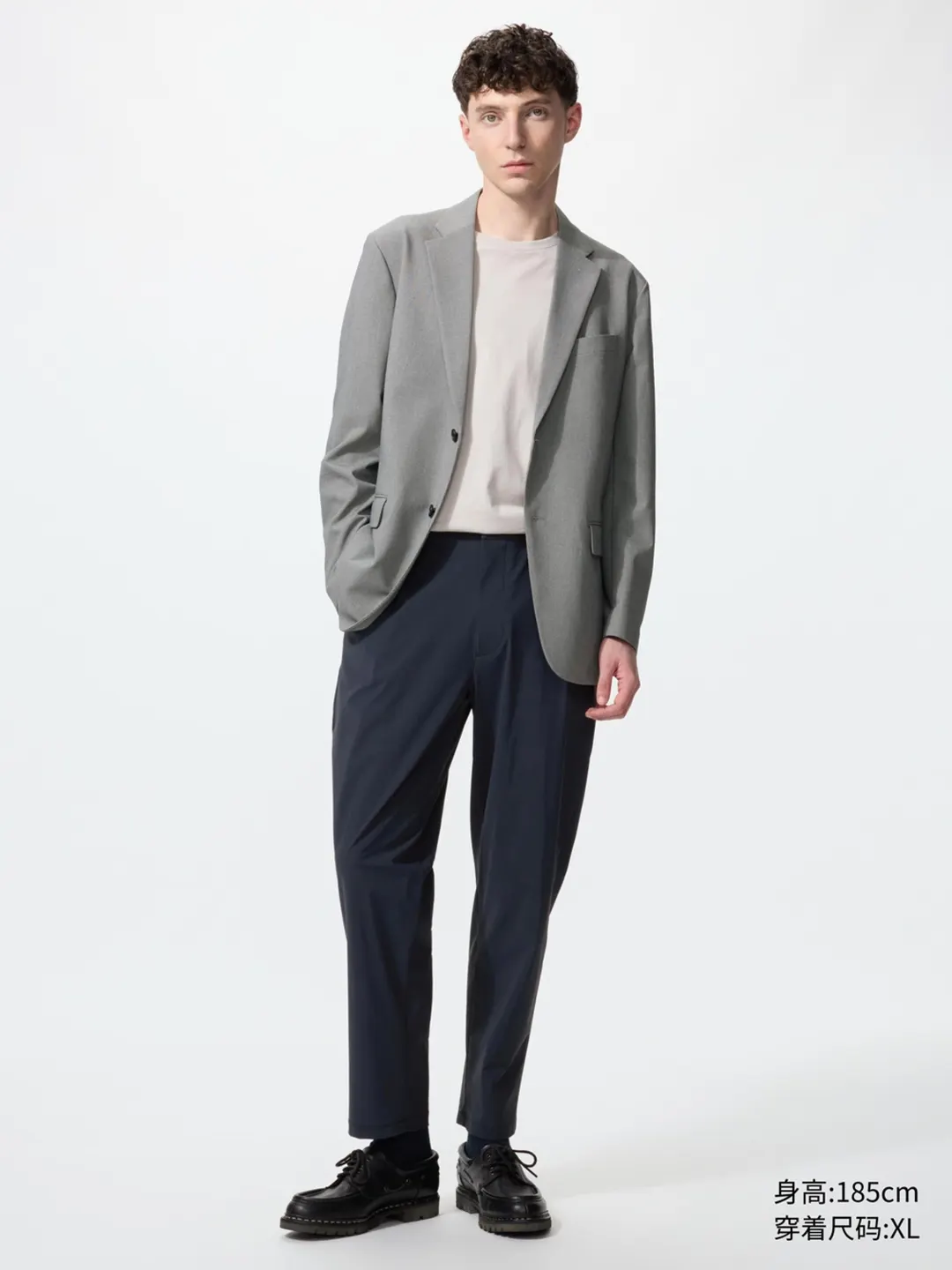 Куртка легкая быстросохнущая эластичная в клетку, Uniqlo