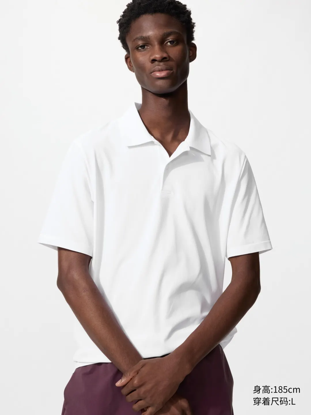 Поло с короткими рукавами DRY-EX, Uniqlo