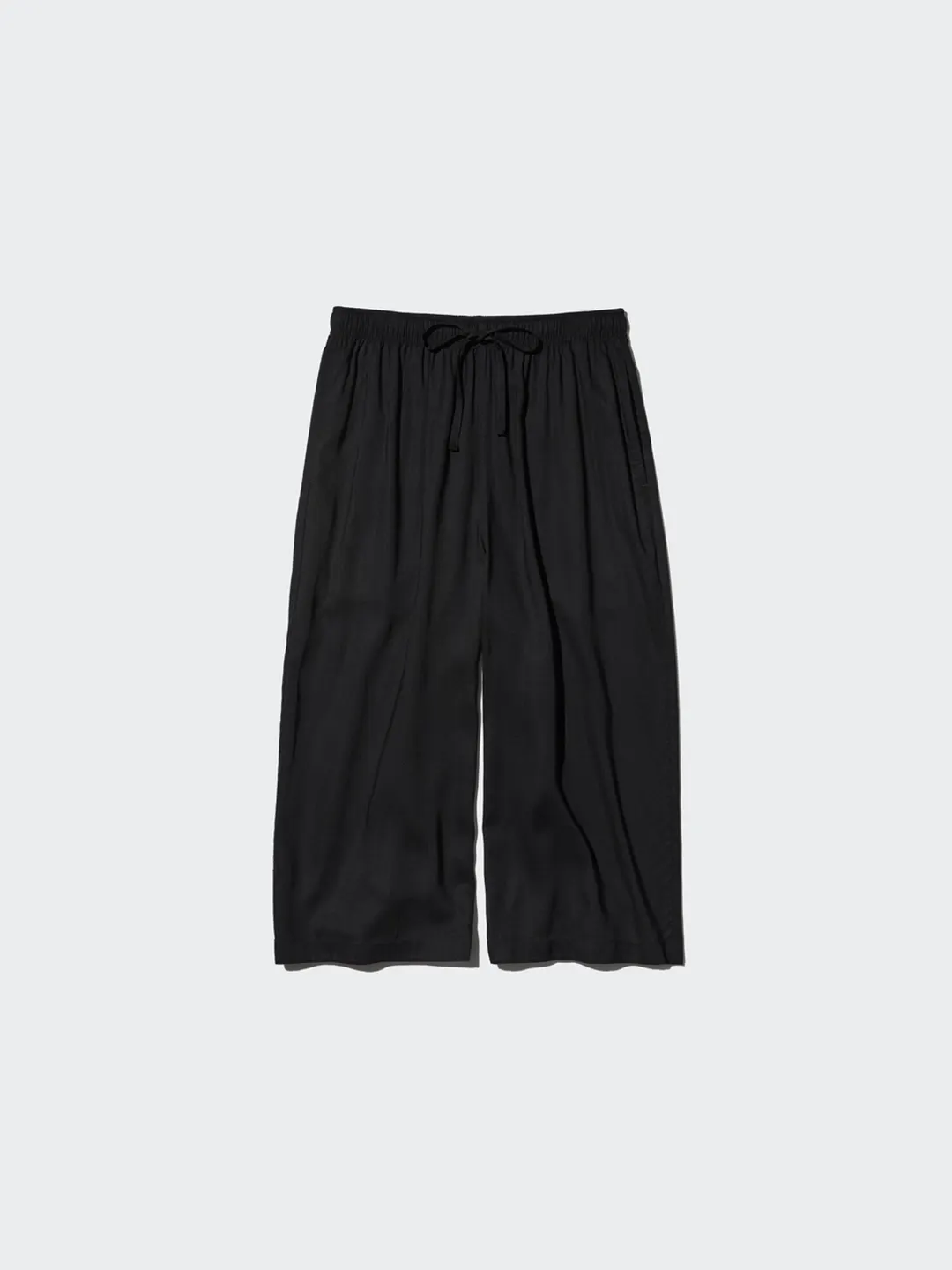 Широкие укороченные брюки RELACO с принтом, Uniqlo