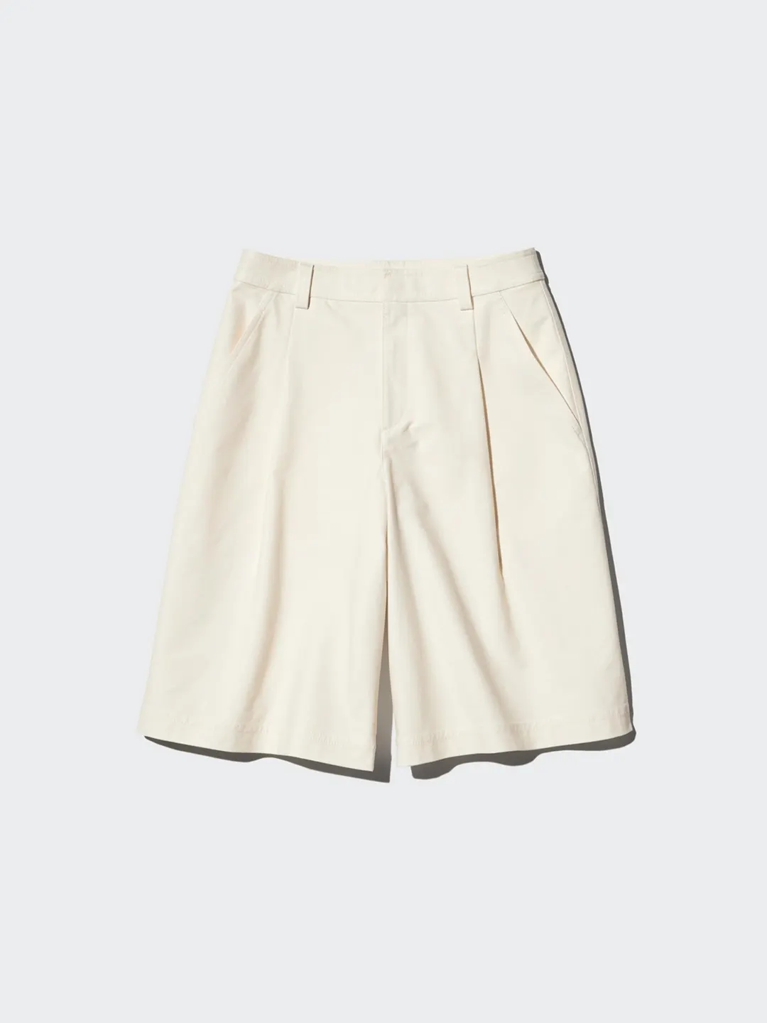 Бермуды трикотажные со складками, Uniqlo