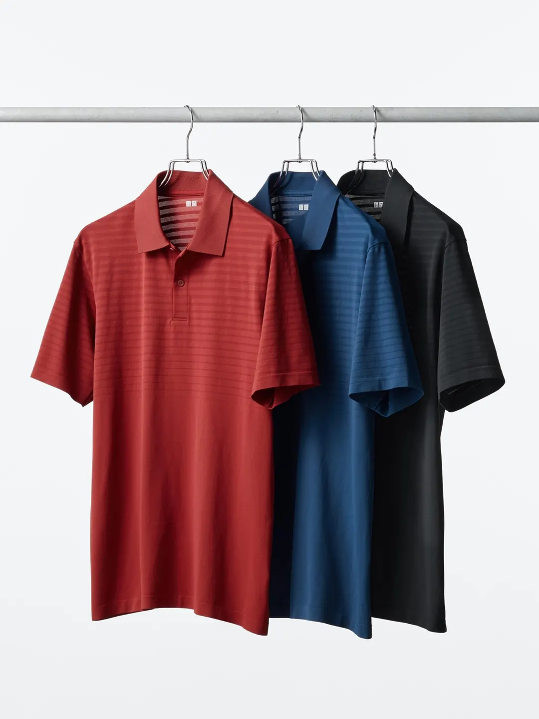 Поло с принтом и короткими рукавами DRY-EX, Uniqlo
