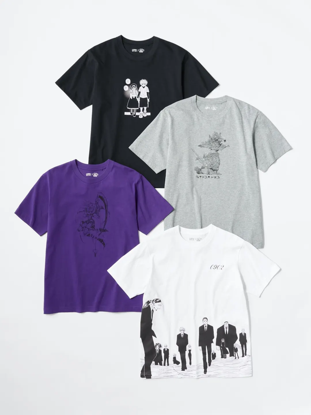 Футболка UT Hunter × Hunter к 100-летию Shueisha, Uniqlo