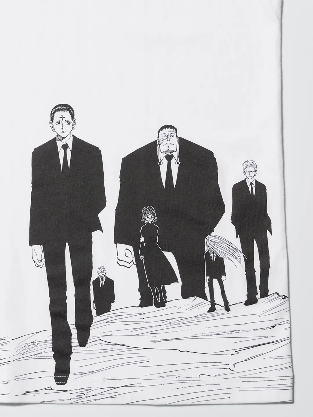 Футболка UT Hunter × Hunter к 100-летию Shueisha, Uniqlo