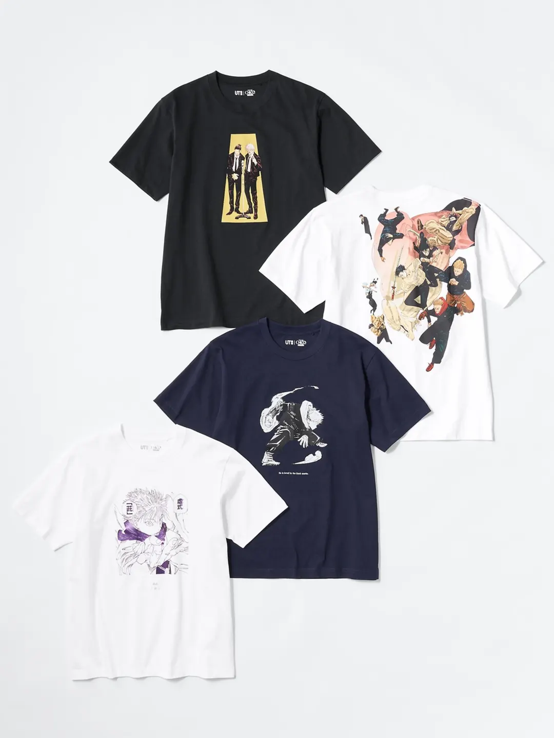 Футболка UT «Магическая битва» к 100-летию Shueisha, Uniqlo