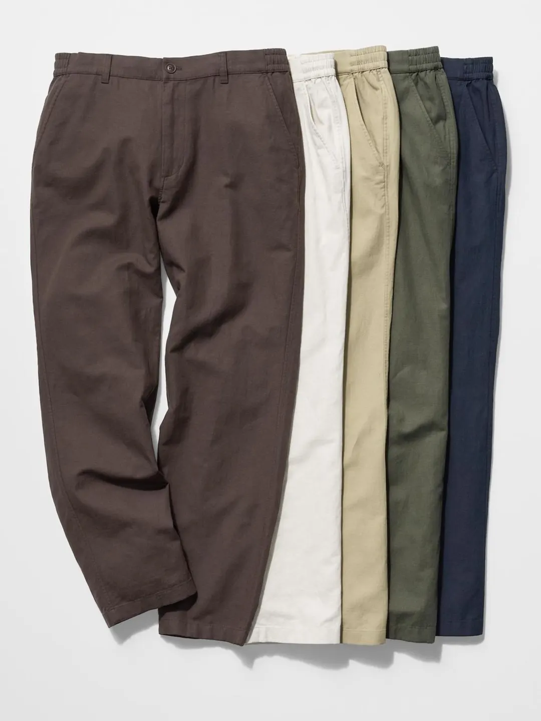 Брюки из смесового льна, Uniqlo