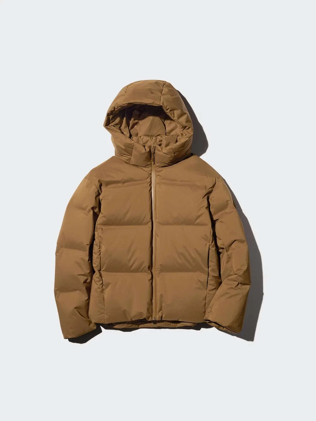 Бесшовный пуховик с капюшоном, Uniqlo