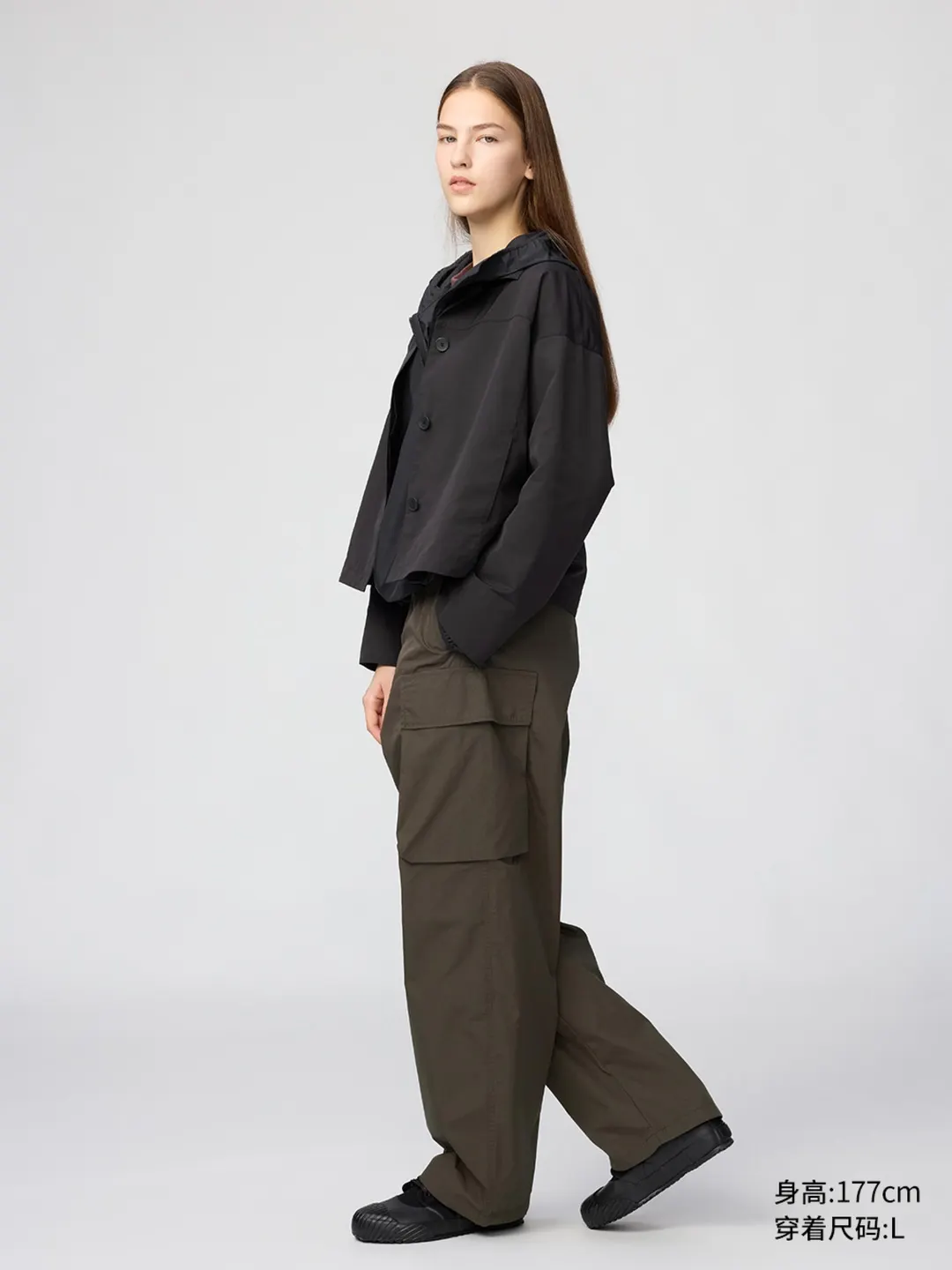 Брюки карго широкого кроя, Uniqlo