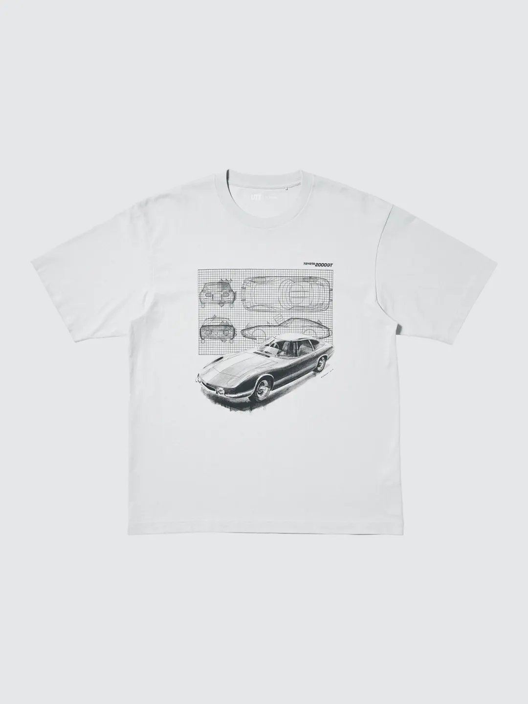 Футболка с принтом UT TOYOTA, Uniqlo