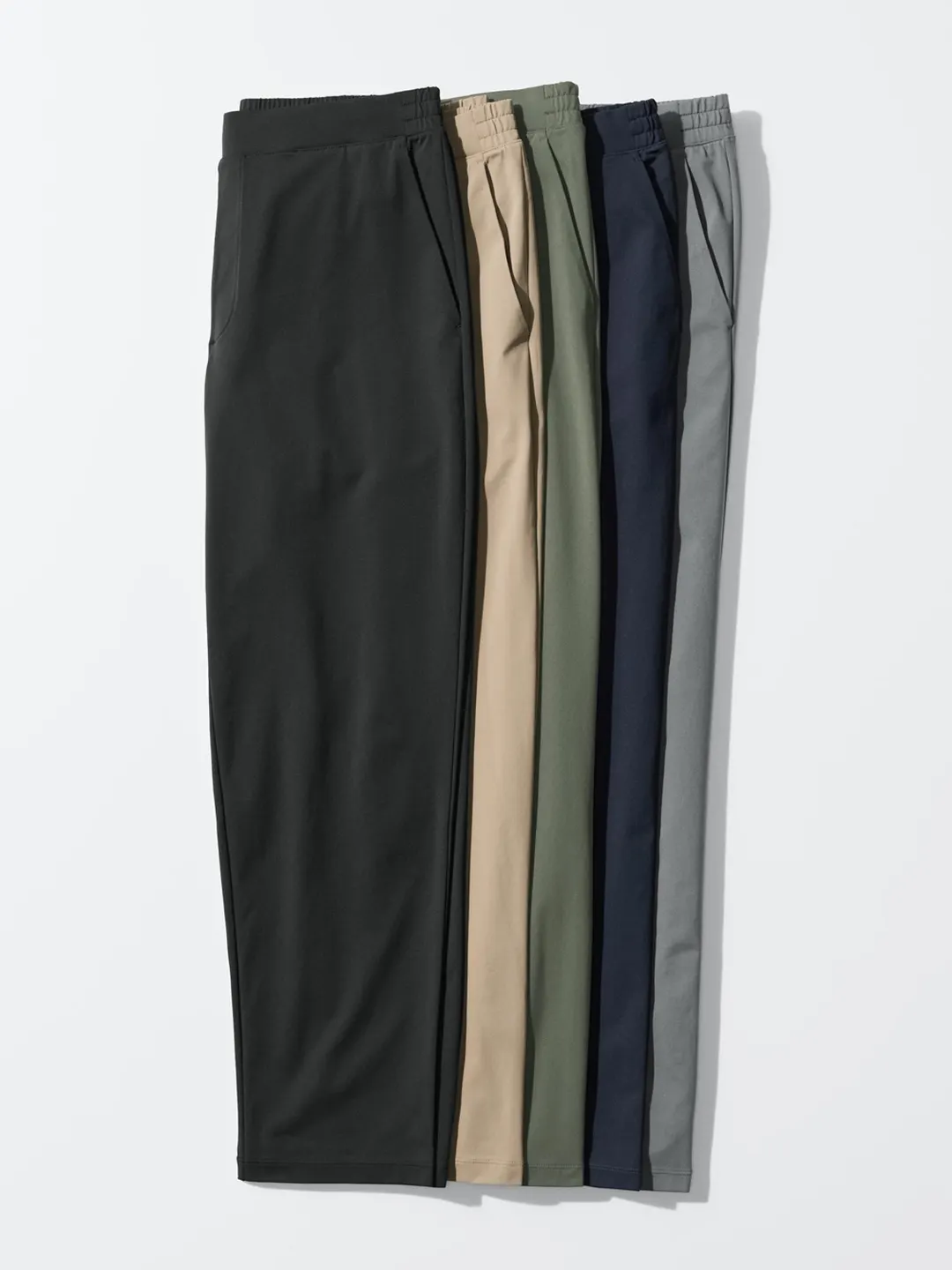 Удлиненные брюки зауженного кроя DRY-EX, Uniqlo