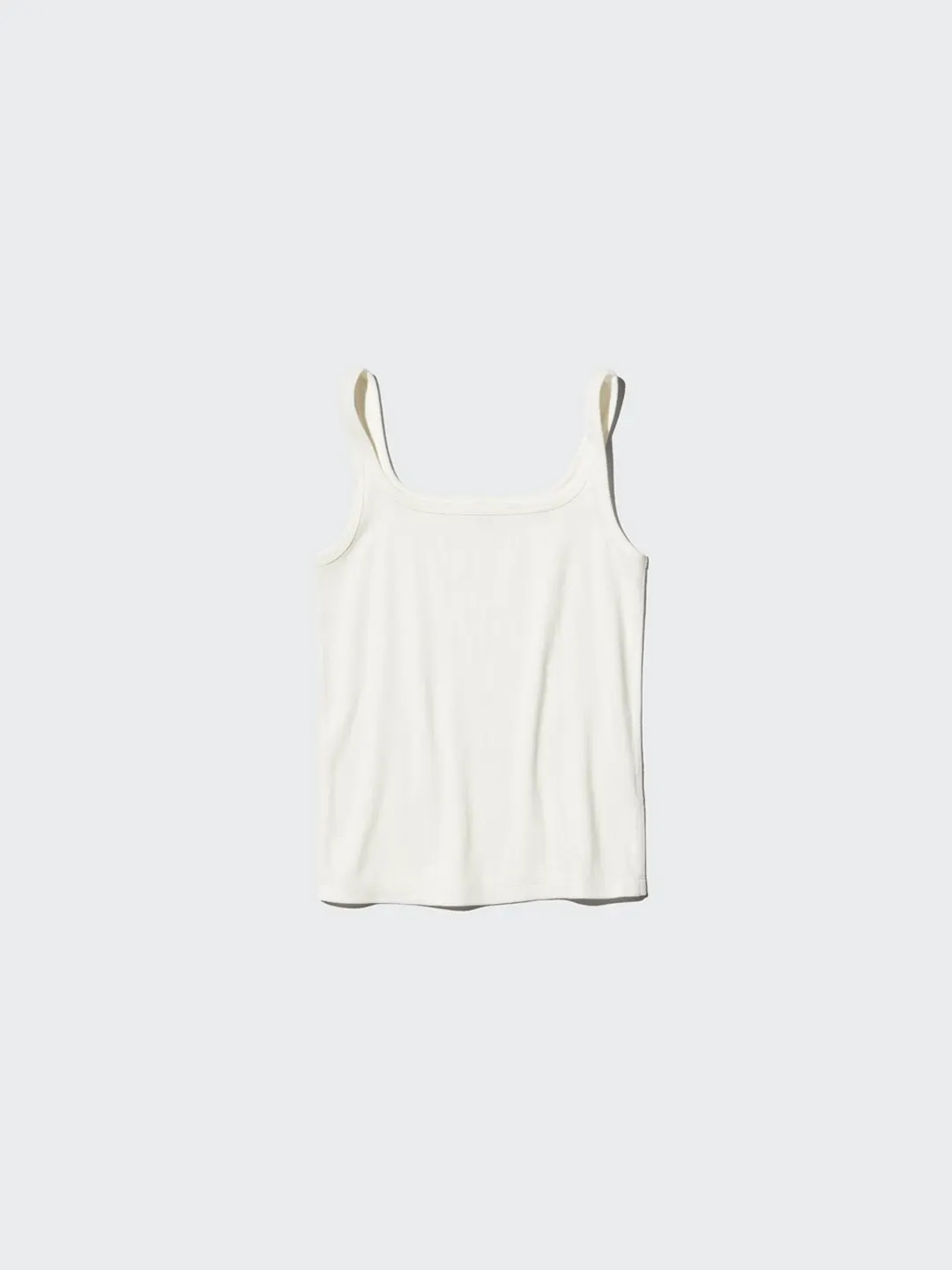 Топ в рубчик с жаккардовым узором, Uniqlo