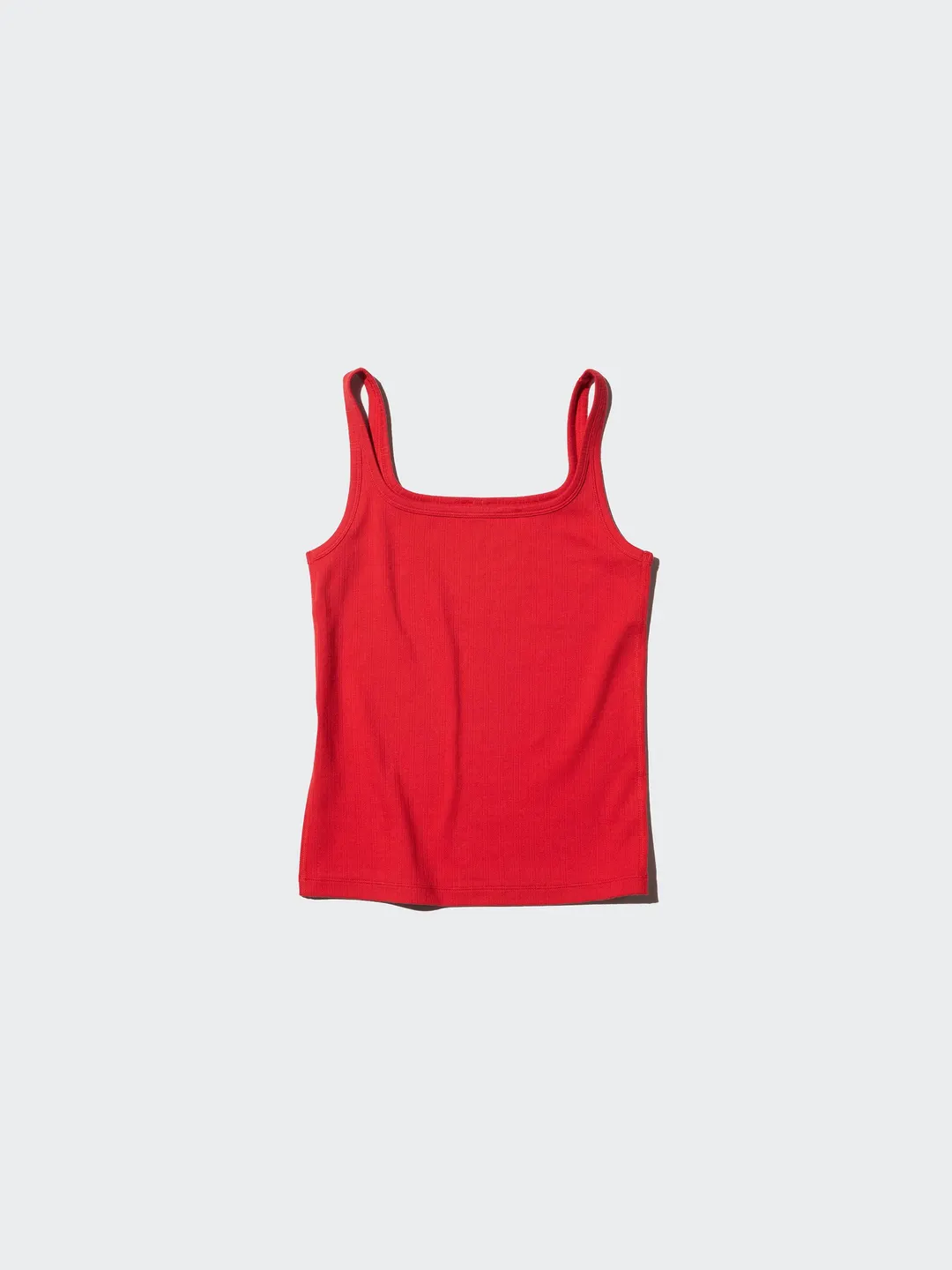 Топ в рубчик с жаккардовым узором, Uniqlo