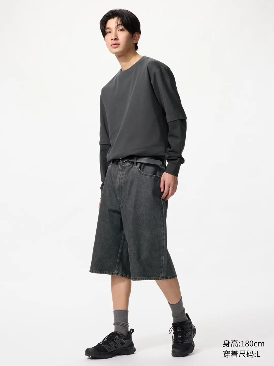 Бермуды джинсовые, Uniqlo