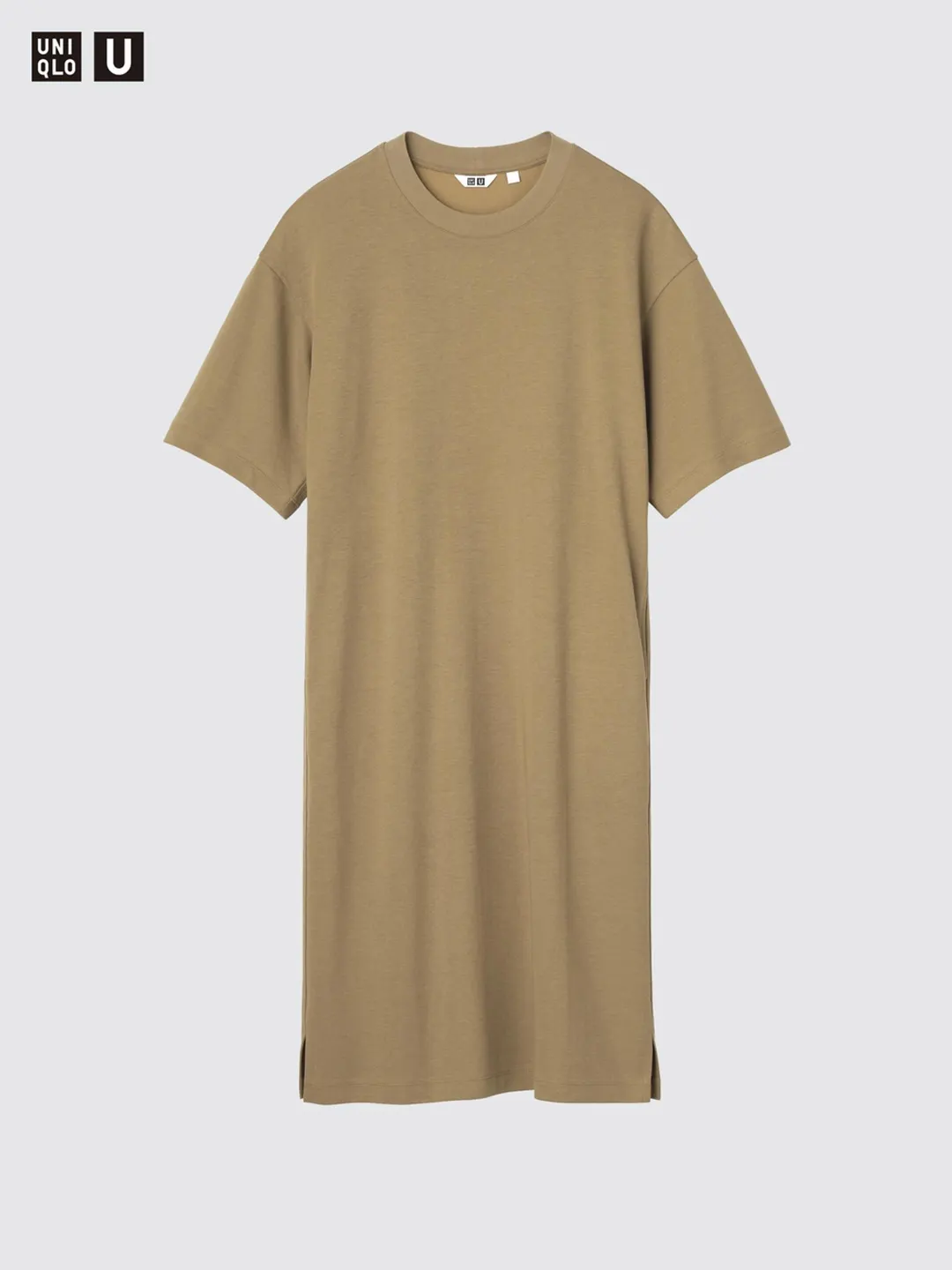 Платье AIRism свободного кроя из смесового хлопка, Uniqlo