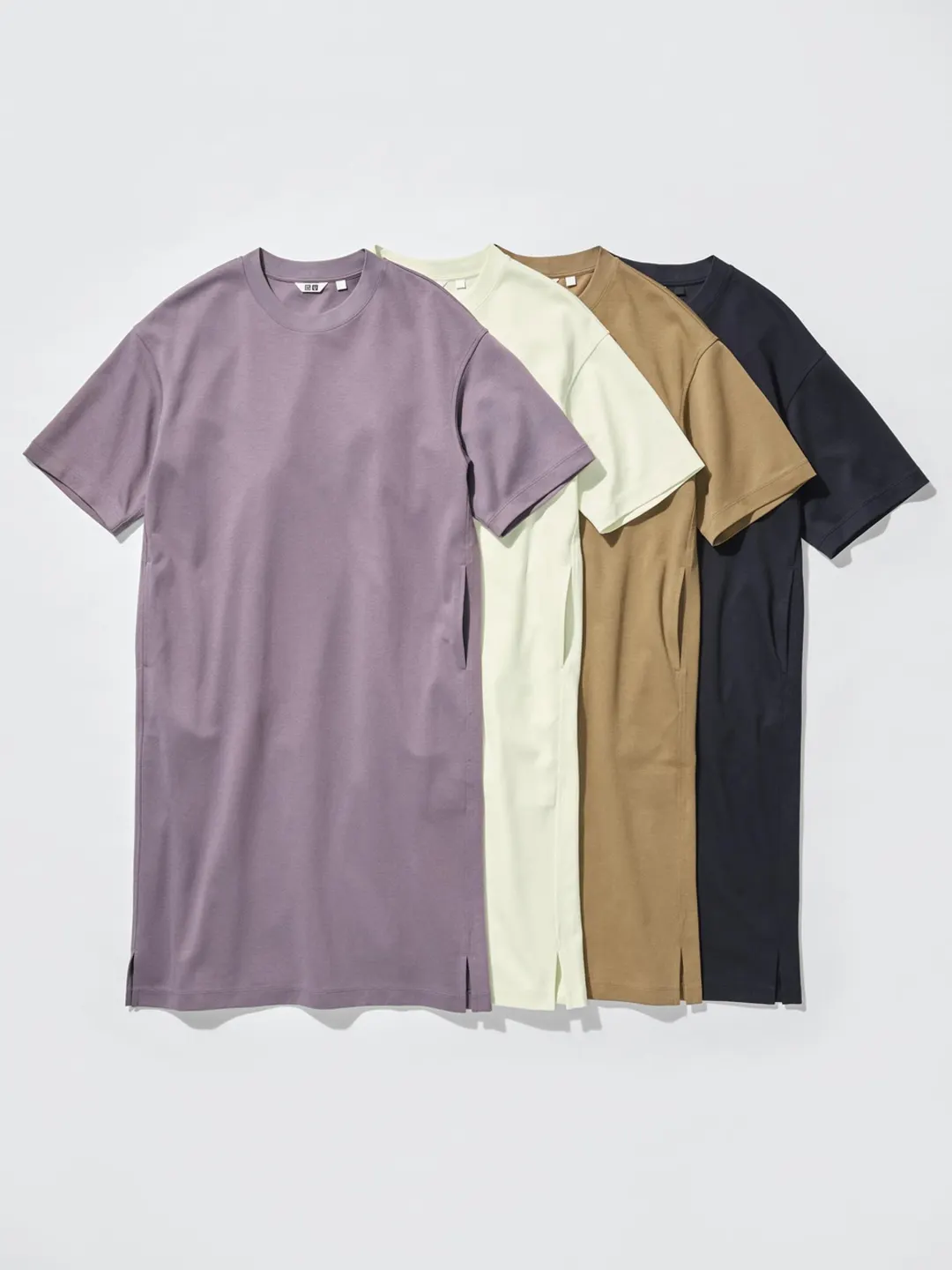 Платье AIRism свободного кроя из смесового хлопка, Uniqlo