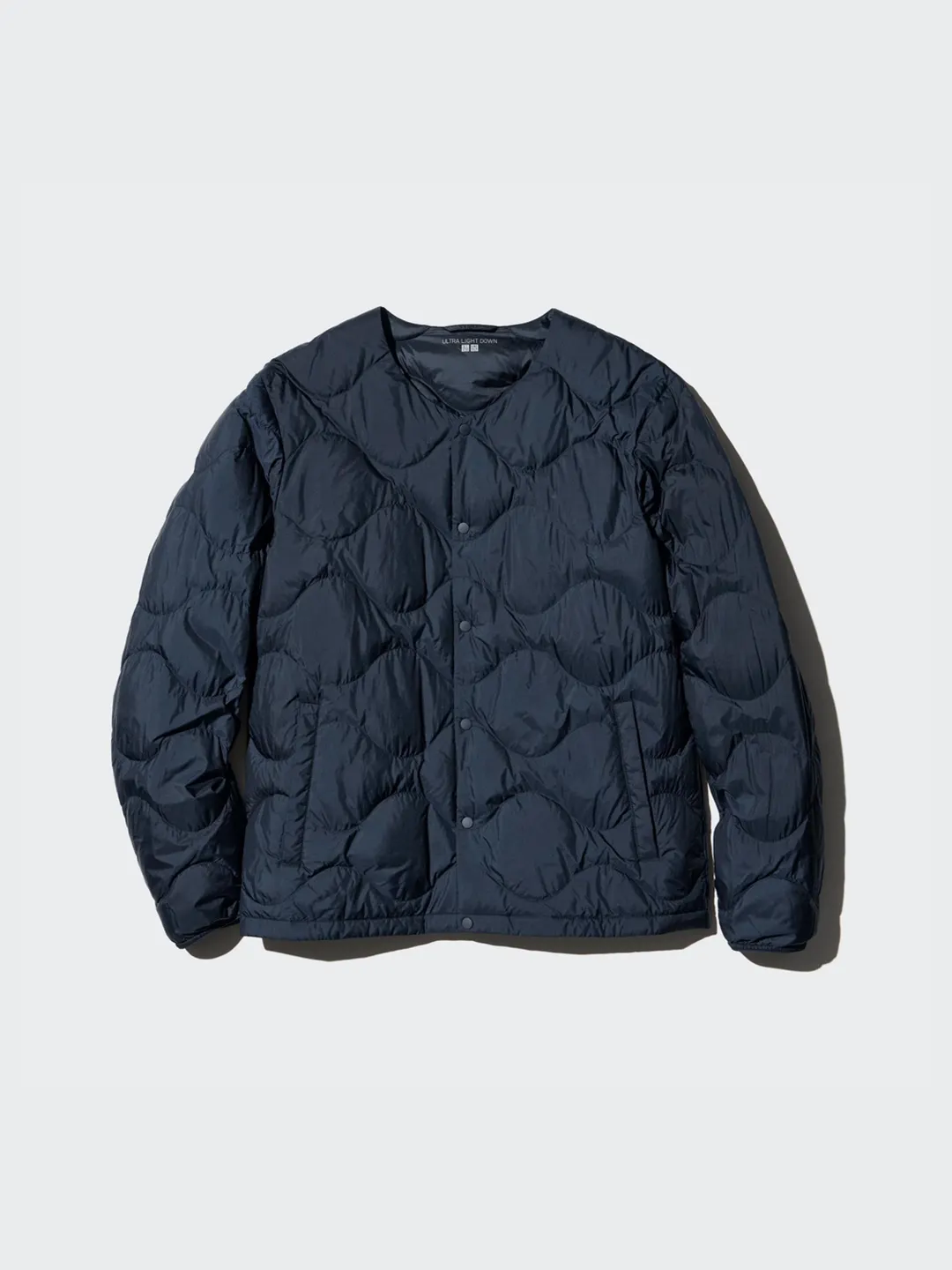Легкий пуховик складной с фигурной стежкой, Uniqlo