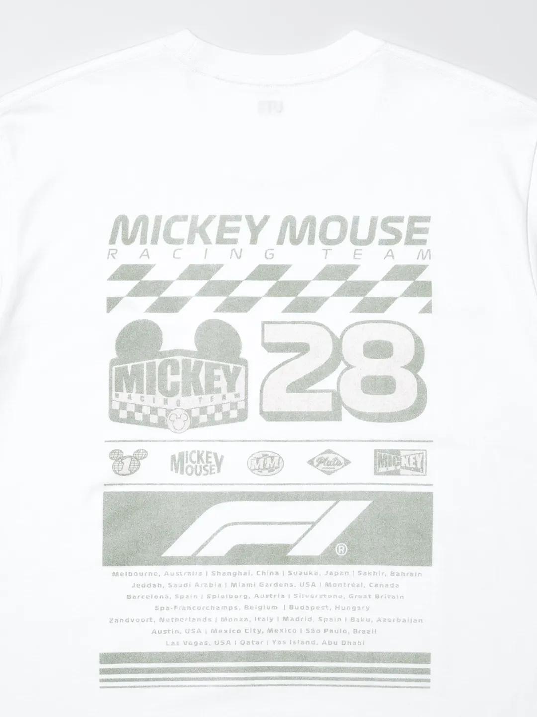 Футболка с принтом UT Disney x F1®, Uniqlo