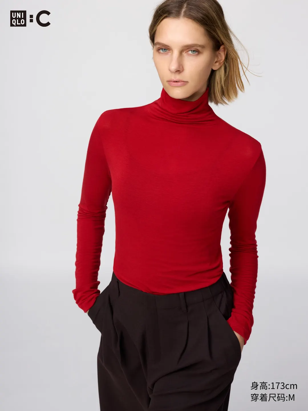 Водолазка HEATTECH с 9% кашемира, Uniqlo