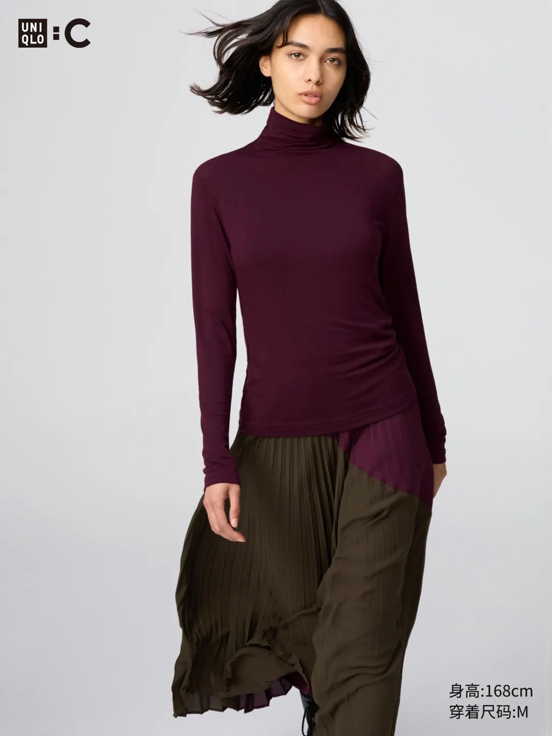 Водолазка HEATTECH с 9% кашемира, Uniqlo