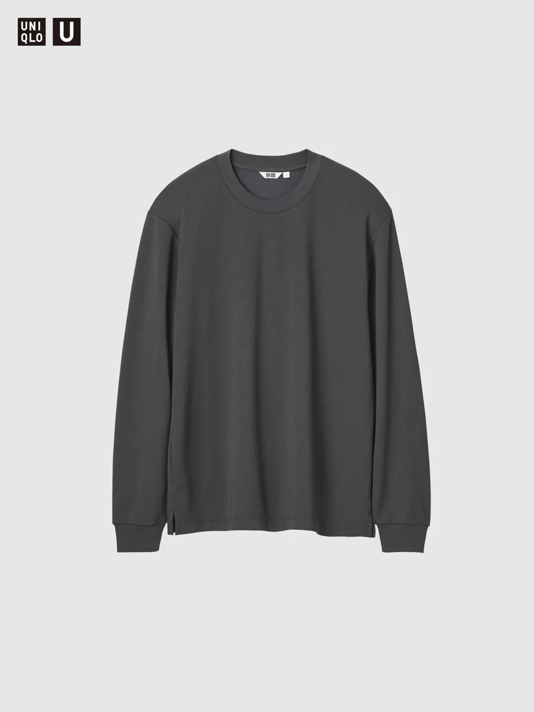 Лонгслив из смесового хлопка AIRism, Uniqlo