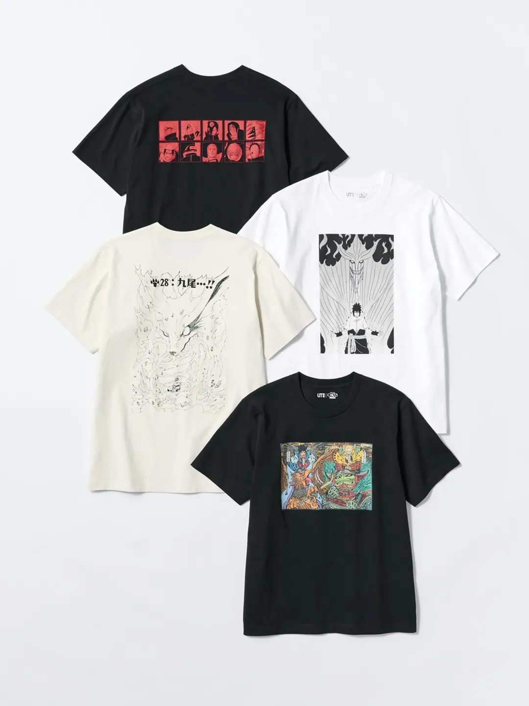 Футболка UT NARUTO к 100-летию Shueisha, Uniqlo