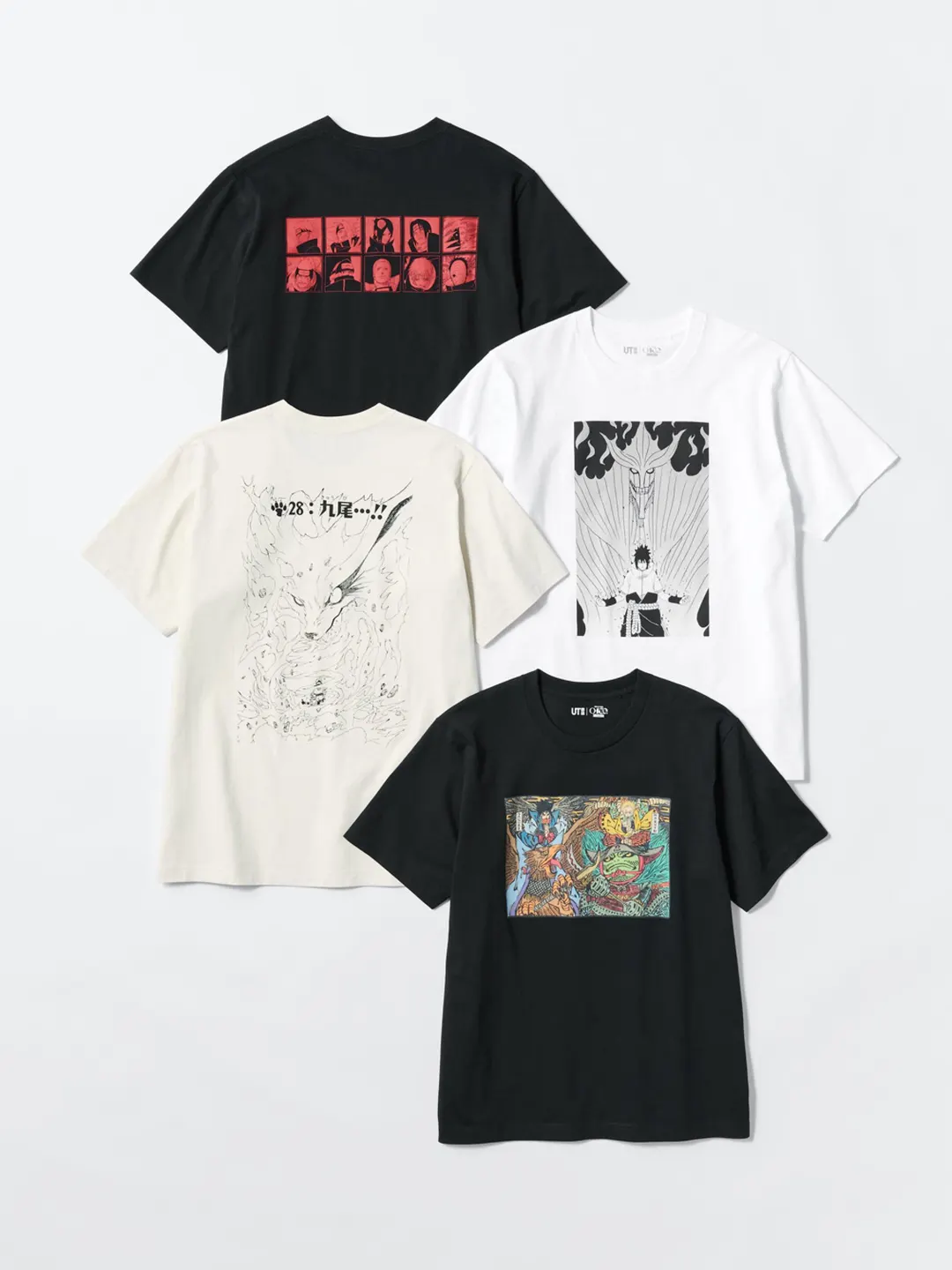 Футболка UT NARUTO к 100-летию Shueisha, Uniqlo