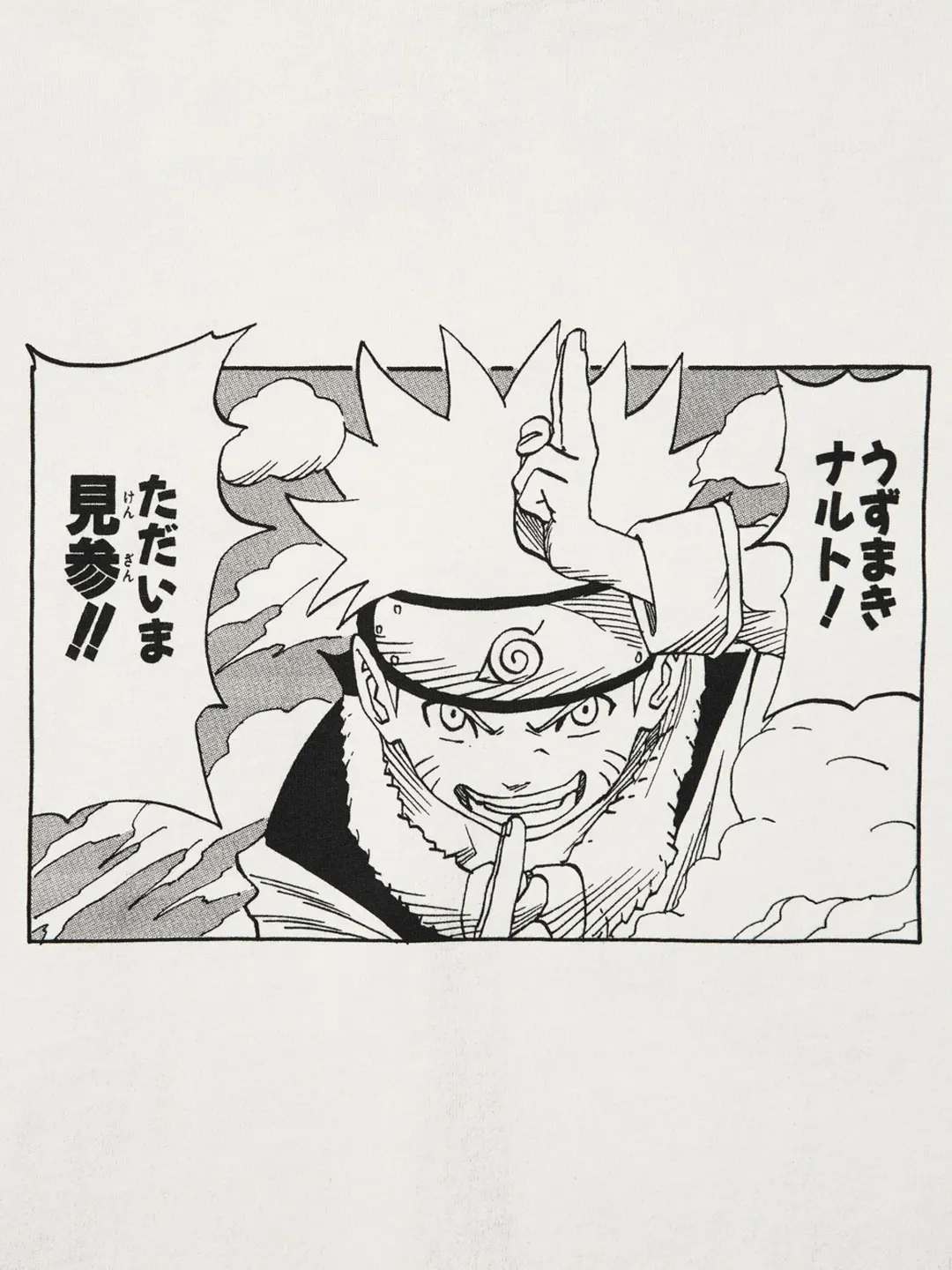 Футболка UT NARUTO к 100-летию Shueisha, Uniqlo