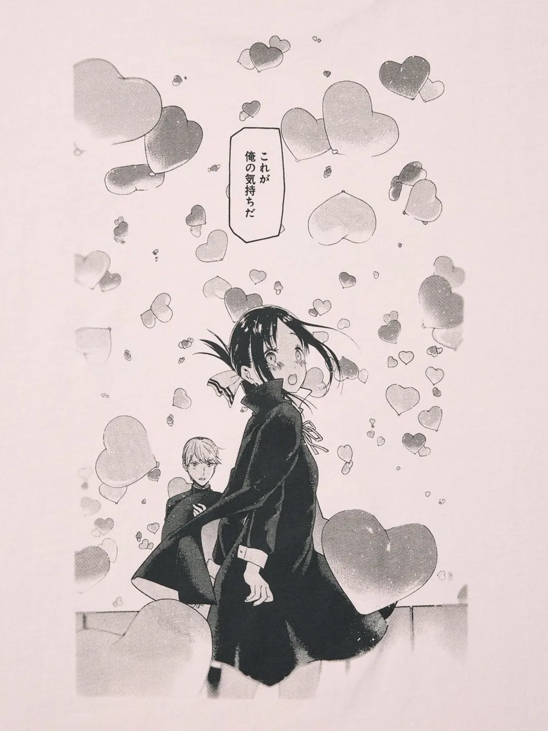 Футболка UT KAGUYA-SAMA LOVE IS WAR к 100-летию Shueisha, Uniqlo