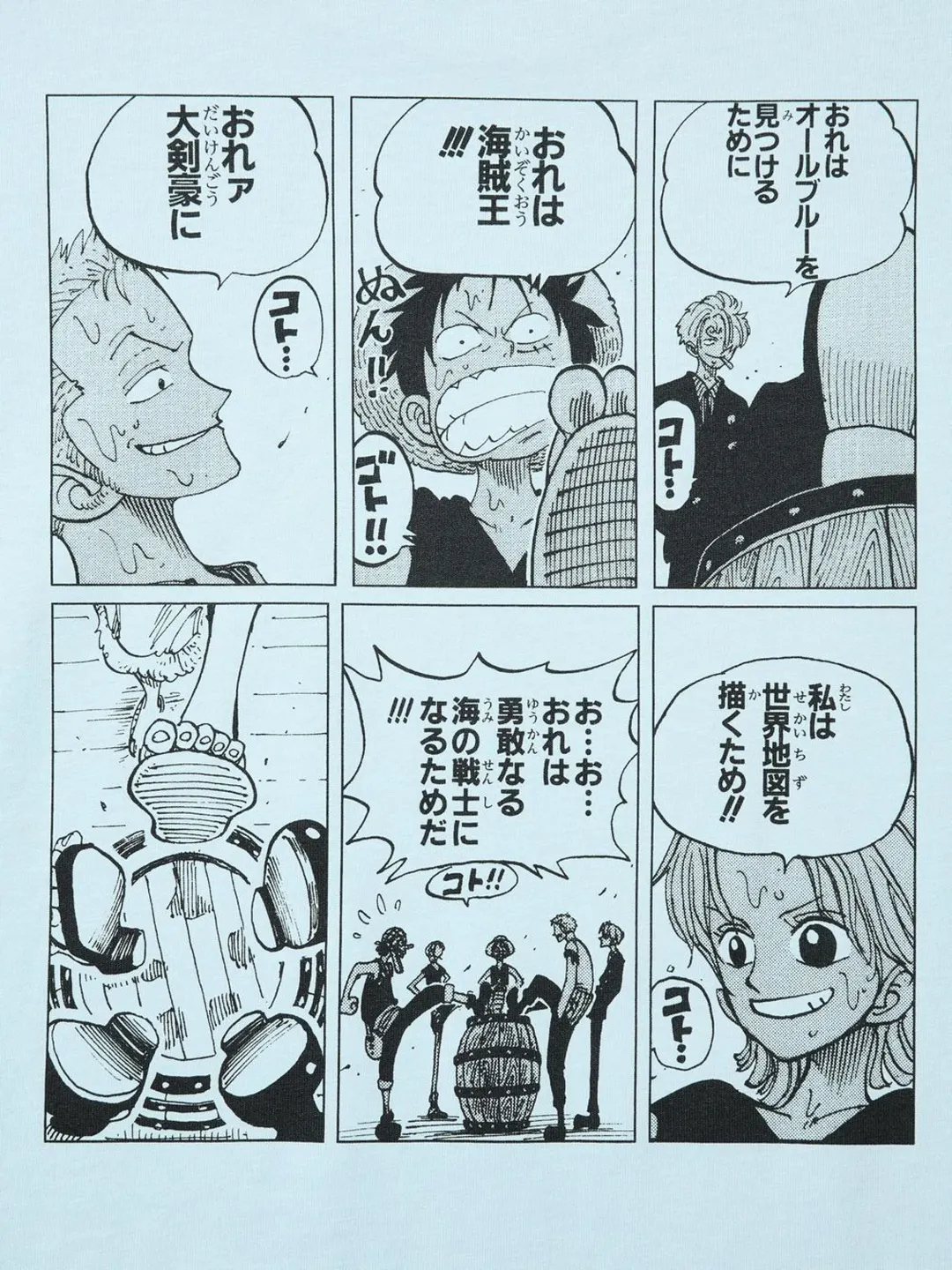 Футболка UT ONE PIECE к 100-летию Shueisha, Uniqlo