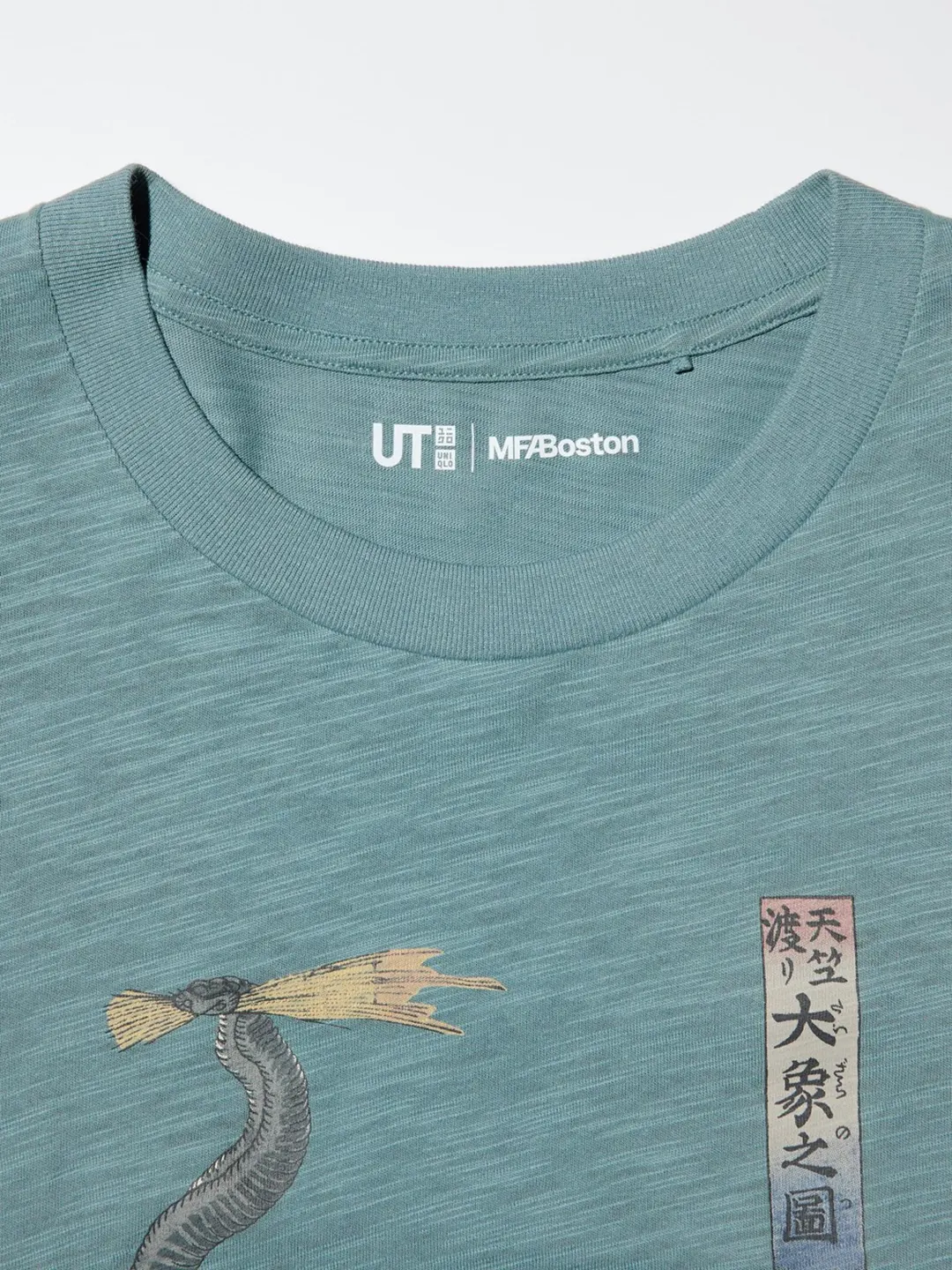Футболка с принтом в стиле укиё-э UT, Uniqlo