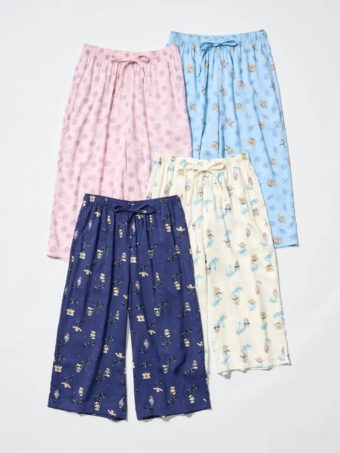 Брюки длиной 7/8 UT Sanrio RELACO, Uniqlo