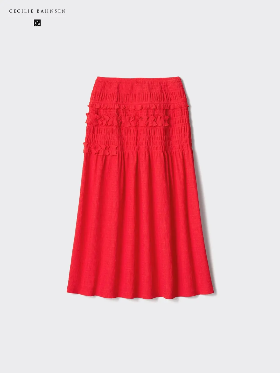 Юбка со сборками, Uniqlo