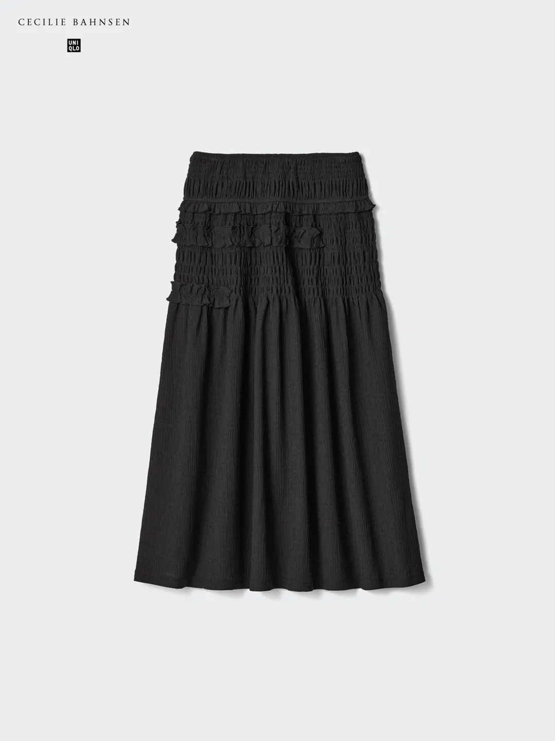 Юбка со сборками, Uniqlo