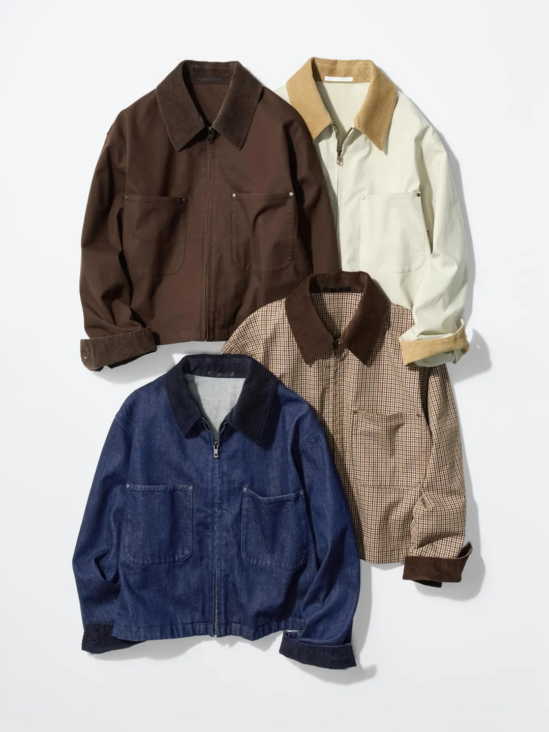 Укороченная куртка на молнии, Uniqlo