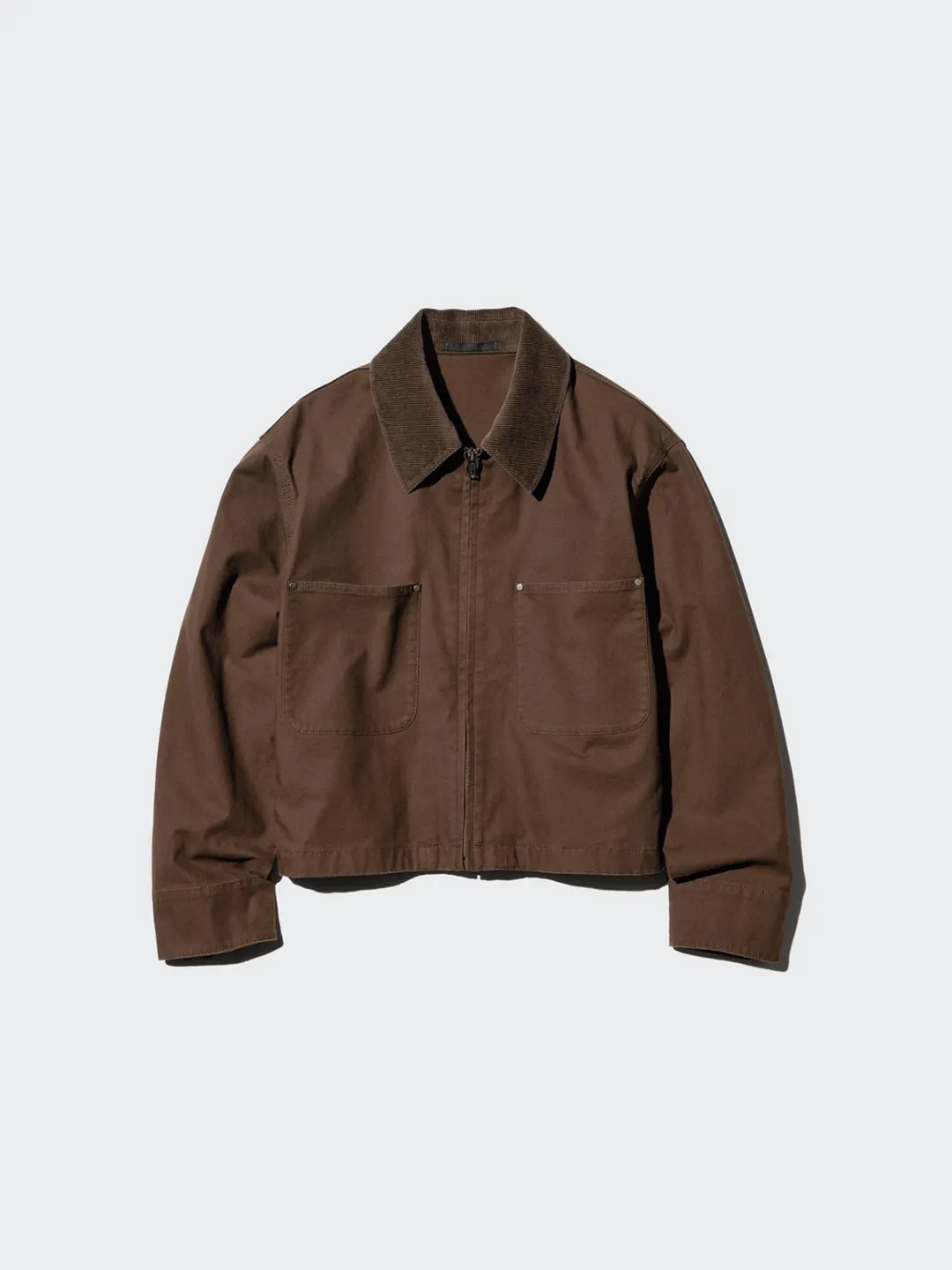 Укороченная куртка на молнии, Uniqlo