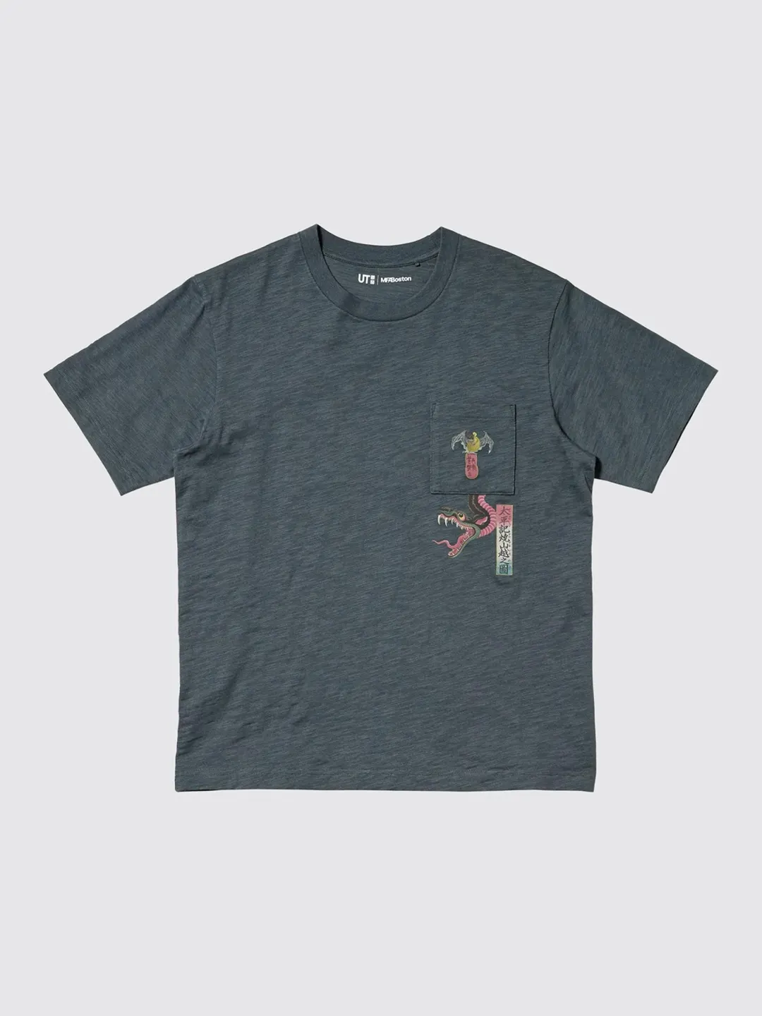 Футболка «Черный укиё-э» UT, Uniqlo