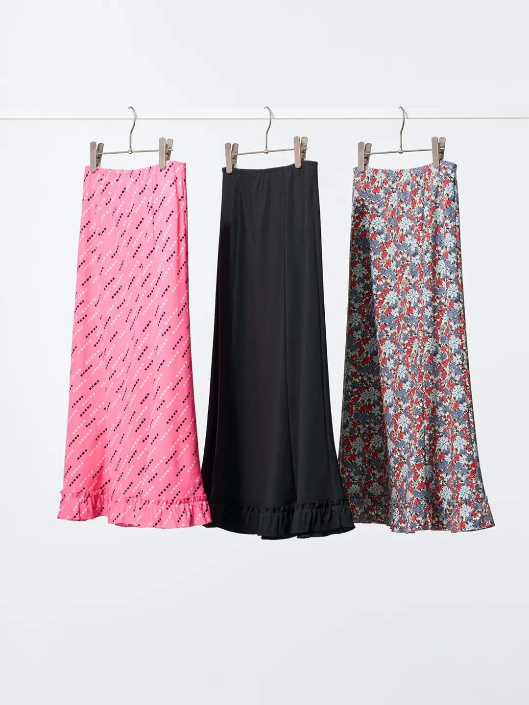 Юбка макси расклешенная, Uniqlo