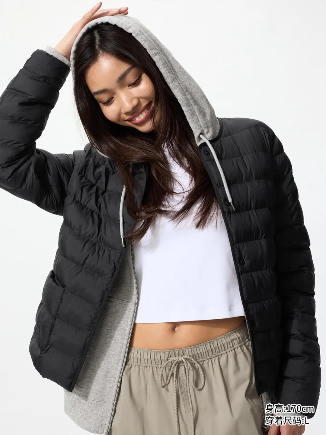 Куртка компактная с утеплителем PUFFTECH, Uniqlo