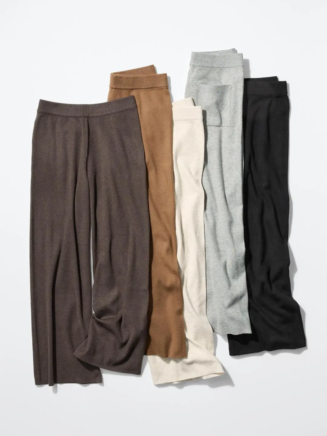 Брюки трикотажные с машинной стиркой, Uniqlo
