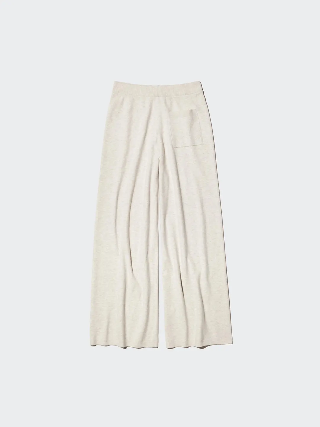 Брюки трикотажные удлиненные с машинной стиркой, Uniqlo