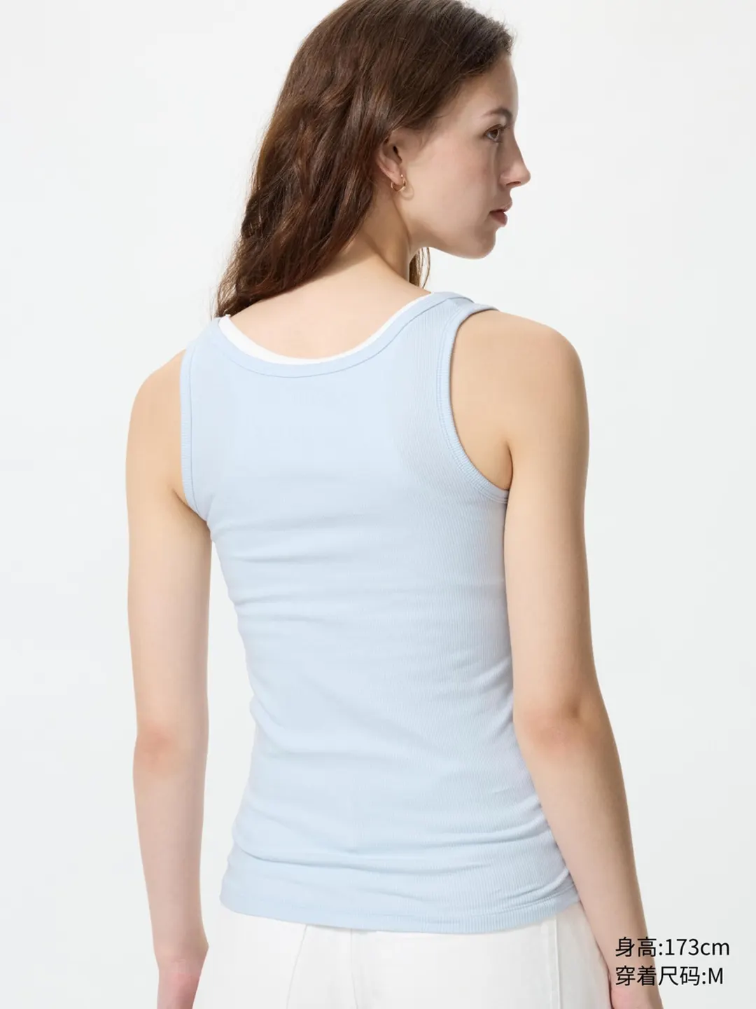 Майка с воротом хенли, Uniqlo