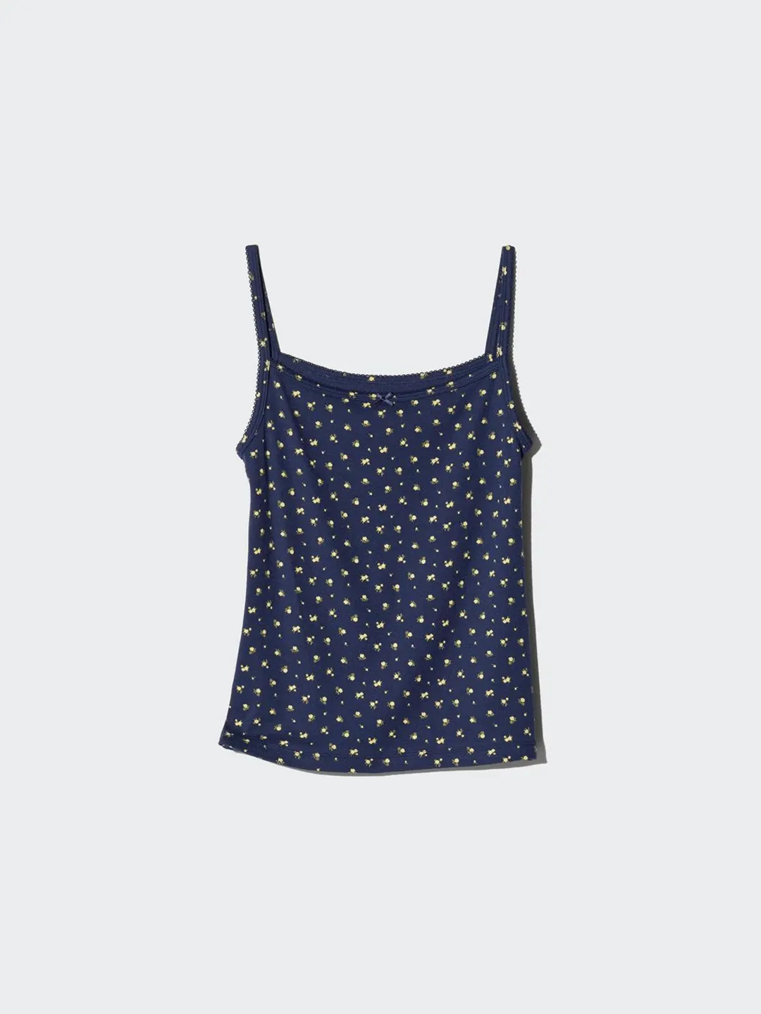Топ на бретелях с принтом, Uniqlo