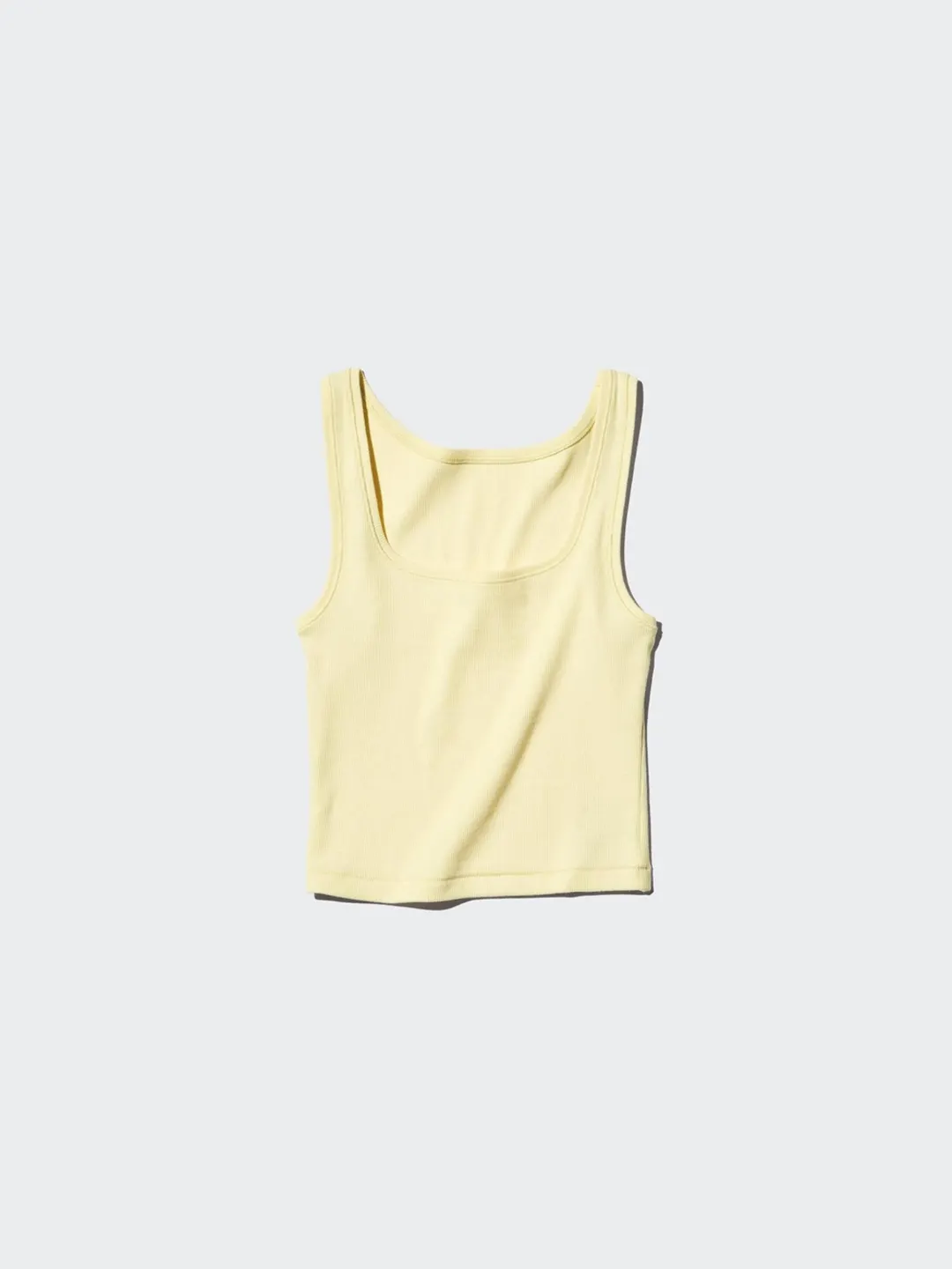 Топ укороченный с квадратным вырезом, Uniqlo