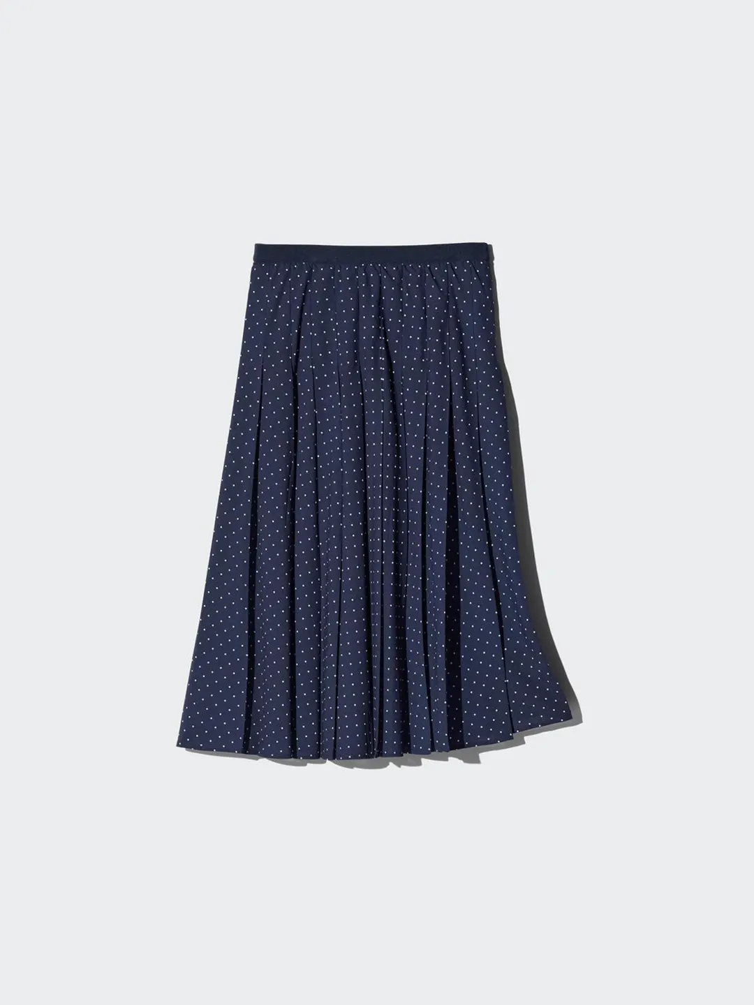 Юбка миди плиссированная из шифона, Uniqlo